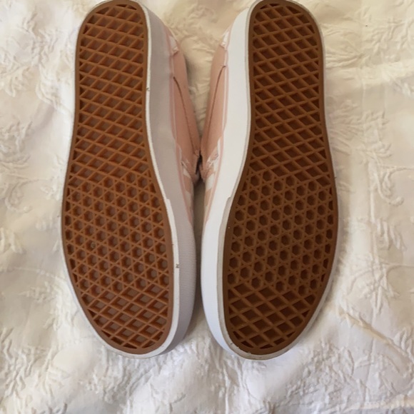 Pink and White Vans slip-ons - 9 Never worn - Picture 2 of 4